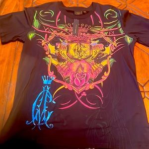 New with tags Christian Audigier t shirt.